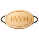 Maple 18 inch Oval Personalized Cutting Board Image 2 of 3